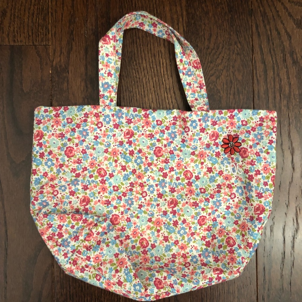 bdg mini floral tote